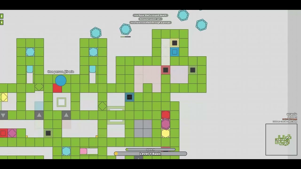 arras.io Escape Room (sandbox) #arras.io #puzzle - YouTube