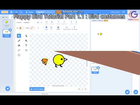 Flappy Bird Tutorial Part 1 1 Bird costumes - YouTube
