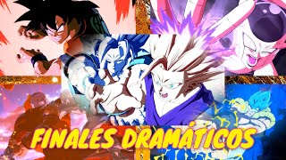 Todos los finales dramaticos en español latino - Dragon Ball FighterZ Mod Latino