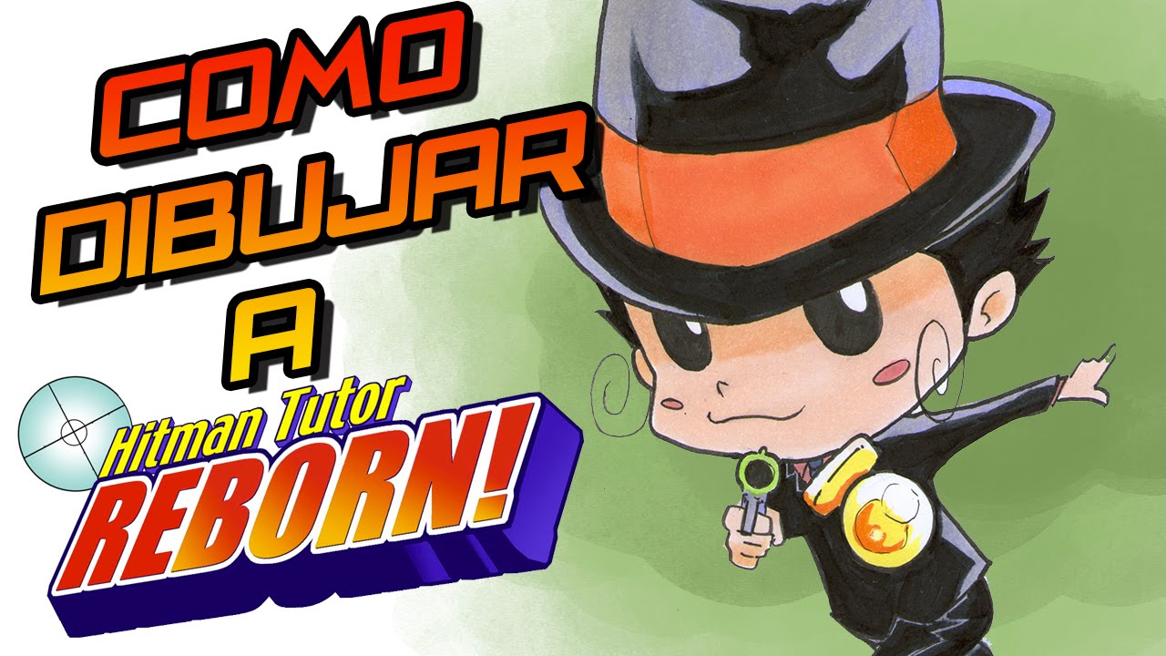 Como Dibujar a Reborn/ How to Draw Reborn (Katekyo Hitman Reborn)