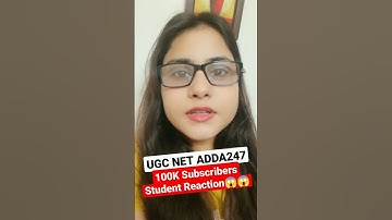 UGC NET Adda247 100k Subscribers Celebration 🎉🎉 #shorts #ugcnetexam2023 #ugcnet2023 #ugcnetpaper1