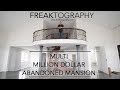 Urban Exploring Multi Million Dollar Abandoned Custom Mansion | urban exploring with freaktography