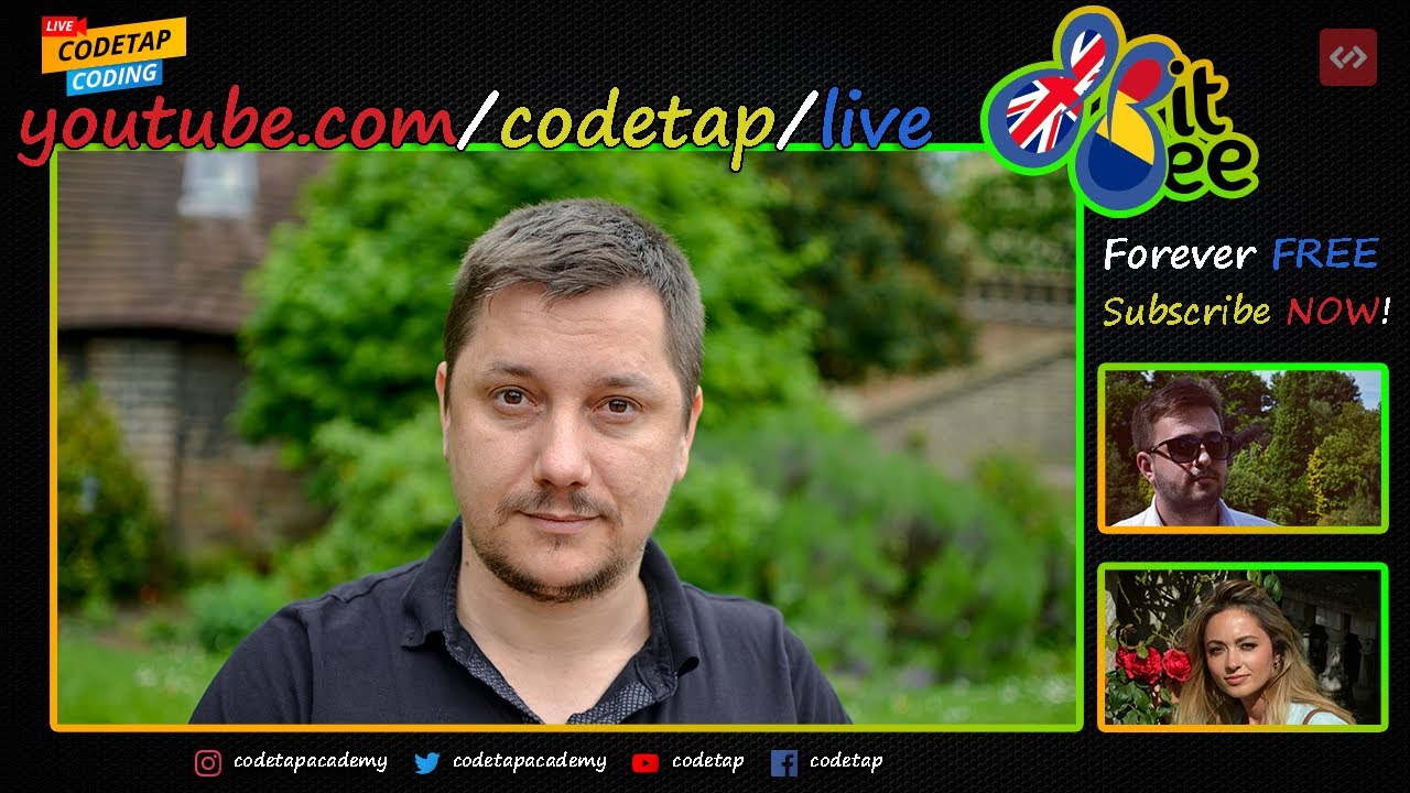 Talk show live about coding - YouTube