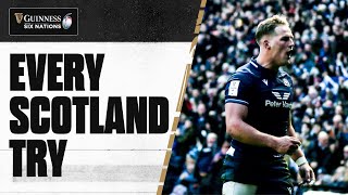 Every Try Scotland 2024 Guinness Mens Six Nations