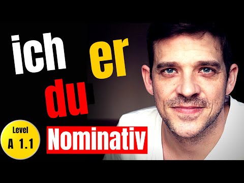 German Personal Pronouns in NOMINATIVE | ich (I), du (you), er (he)... | YourGermanTeacher