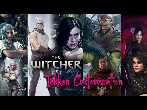 Witcher Cosplays in Tekken 8 Customizations #tekken8