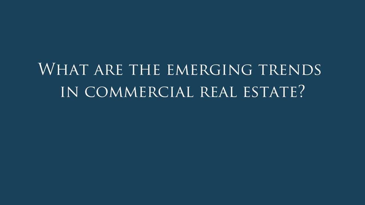 Bisnow Panel Emerging Trends In Commercial Real Estate Youtube 