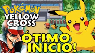 Pokémon Yellow Cross (Hack Rom - GBA) - O Início com Pokémon Seguindo!