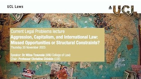 Aggression, Capitalism, and International Law: Missed Opportunities or Structural Constraints?