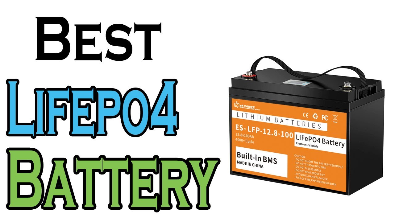 TOP 5 BEST Lifepo4 Battery Pack Review 2025 - YouTube