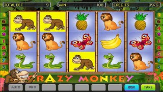 Crazy Monkey Deluxe Slot Machine Mobile Game screenshot 5