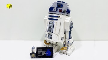 LEGO STAR WARS 75308 R2D2 2021 SPEED BUILD - BRICK BRICKS