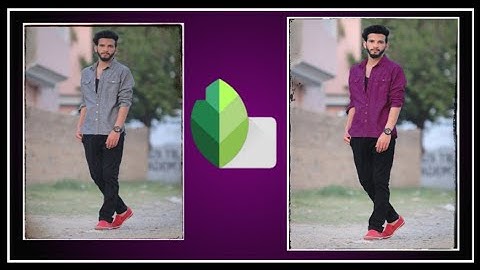 How To Change 👕SHIRT COLOUR👕 In Snapseed App, Photo editing, Tutorial, In Mobile, Best,