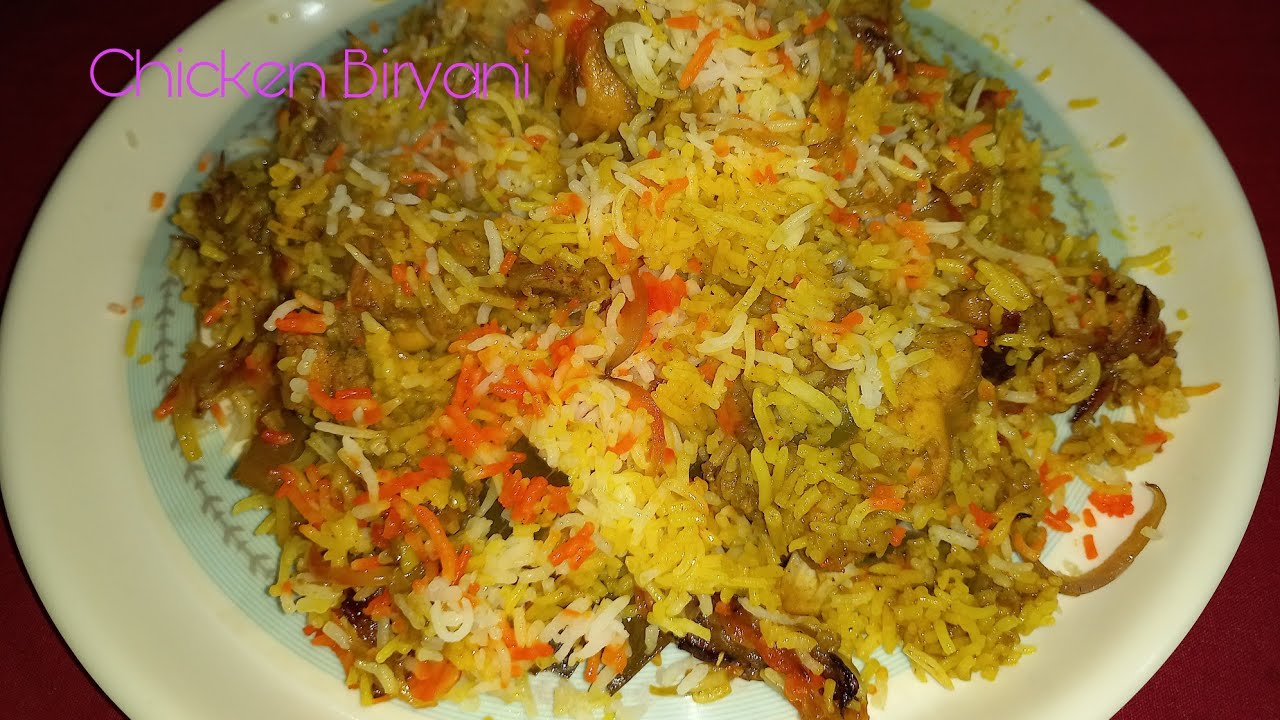 Simple Chicken Biryani Recipe | Homemade Chicken Biryani | Thefoodie ...