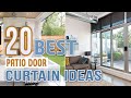20 بهترین ایده پرده درب پاسیو 