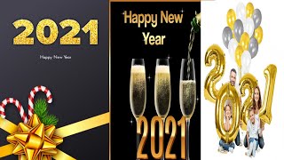2021 happy new year video making app // how to make happy new year video (Bangla) screenshot 1