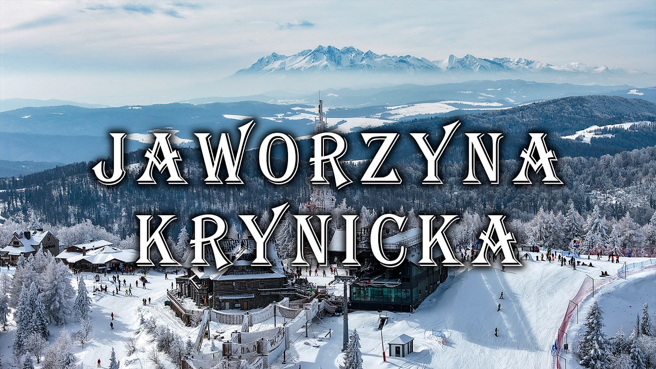 Jaworzyna Krynicka - Beskid Sądecki | Zima 2026 | DJI Air3s