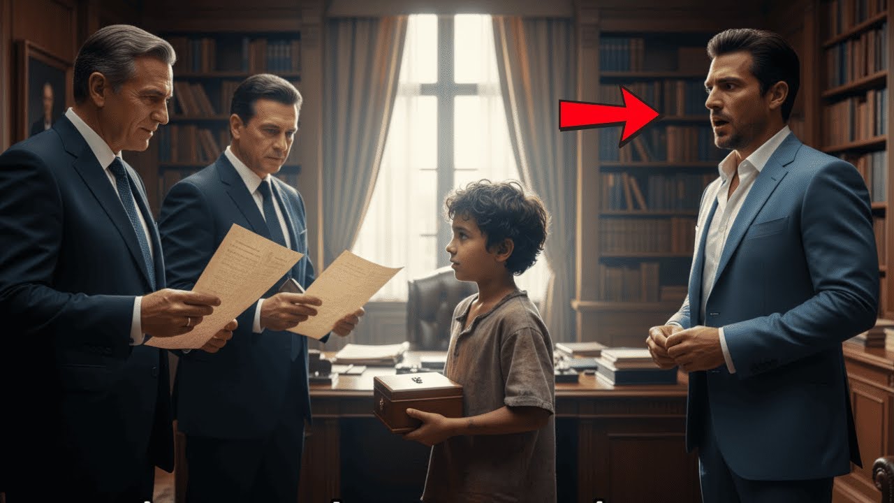 “Vim buscar minha herança” — O Milionario riu, até o conselho revelar a verdade.