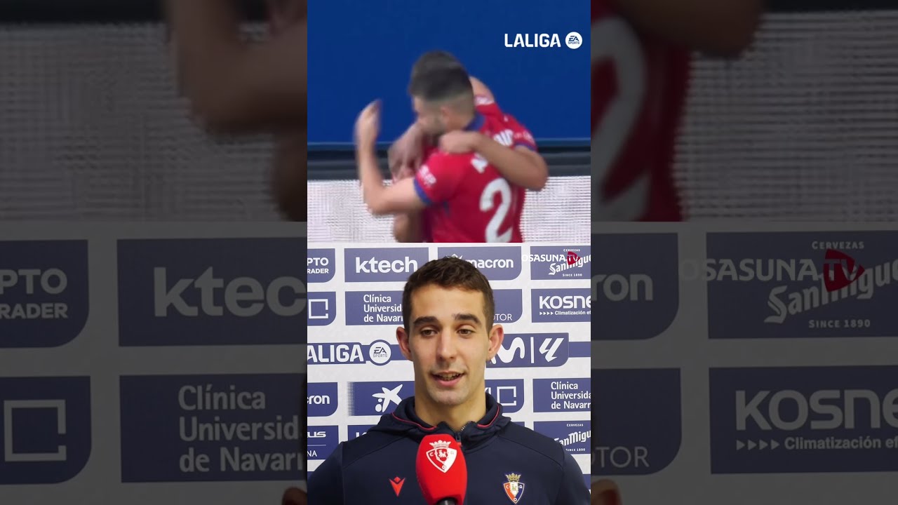 El sueño cumplido de Asier Osambela en el Osasuna 2-0 Racing #LALIGAHighlights