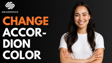 How to Change Accordion Color in Squarespace [QUICK GUIDE]