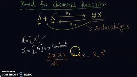 Autocatalysis | The analyzing the dynamics of concentration of chemical in autocatalysis | Chemistry