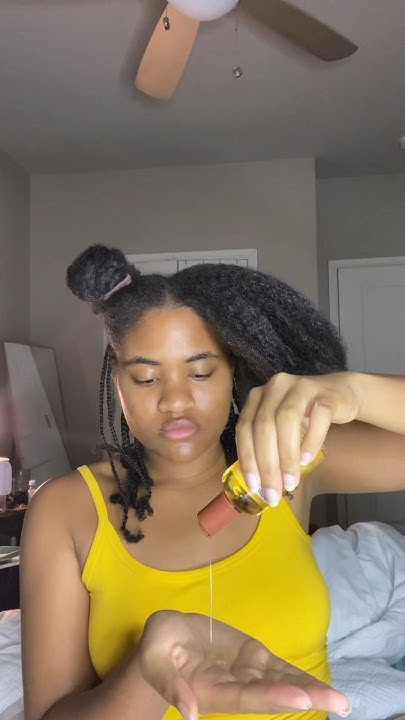  4b Hair Easy hairstyle - YouTube