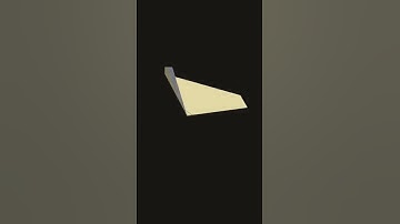 Thumbnail of How to make a paper plane. world record paper plane. paper rocket kaise banayein. #shorts