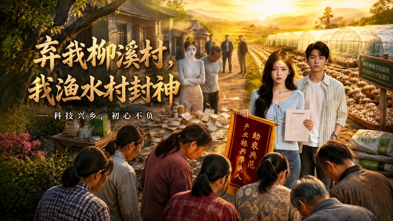 【高清全集】《弃我柳溪村，我渔水村封神》 #逆袭 #爱情 #甜宠 #反转 #热门短剧 #drama #爽剧 #電影 #精彩影视 #AI短剧