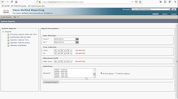 Cisco Unified Attendant Console Advanced - Access Reports