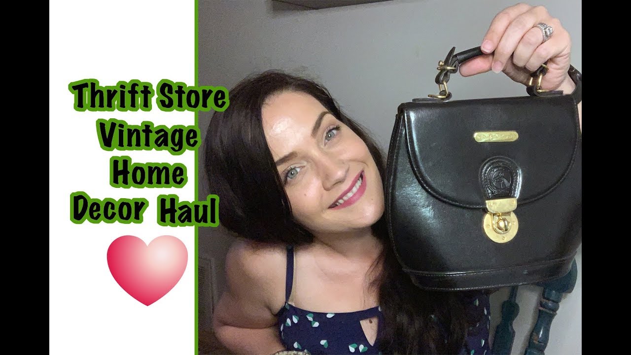 Vintage Decor Haul PART2 // Thrifting for Home Decor // Reselling Home