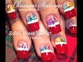 10 Nail Art Tutorials DIY Easy Christmas Nails Stuffed