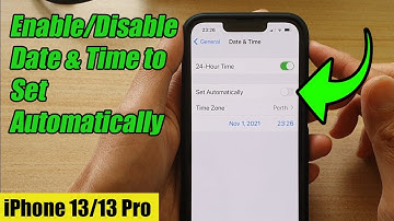 iPhone 13/13 Pro: How to Enable/Disable Date & Time to Set Automatically