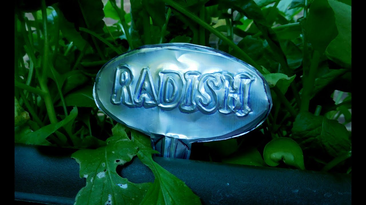 Drink Can Tinwork - Making Upcycled Garden Plant Tags