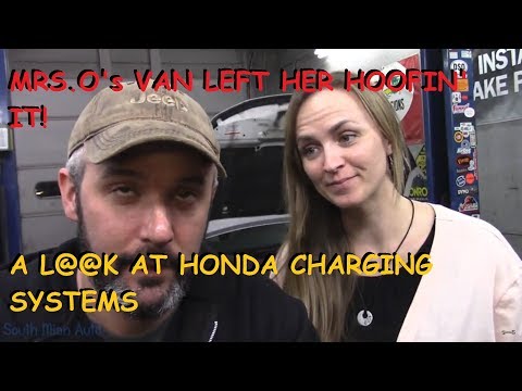 Mrs.O&rsquo;s Van Left Her Walkin&rsquo;! : A Look At Honda Charging Systems