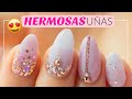 💖  Uñas Acrílicas Súper GLAMOROSAS y Fáciles Para Invierno I Navidad (PASO A PASO) 💖