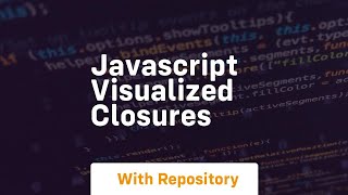 Javascript visualized closures