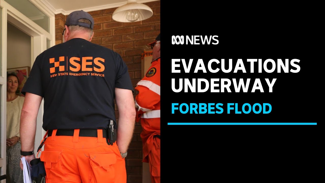 Evacuation order issued for Forbes as floodwaters rise | ABC News - YouTube