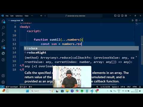 #javascript_interview_questions | Write function sumAll that takes any number of arguments and retur