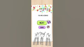 Brain Test Tricky Puzzles level 202 Walkthrough #NovemacGaming #shorts