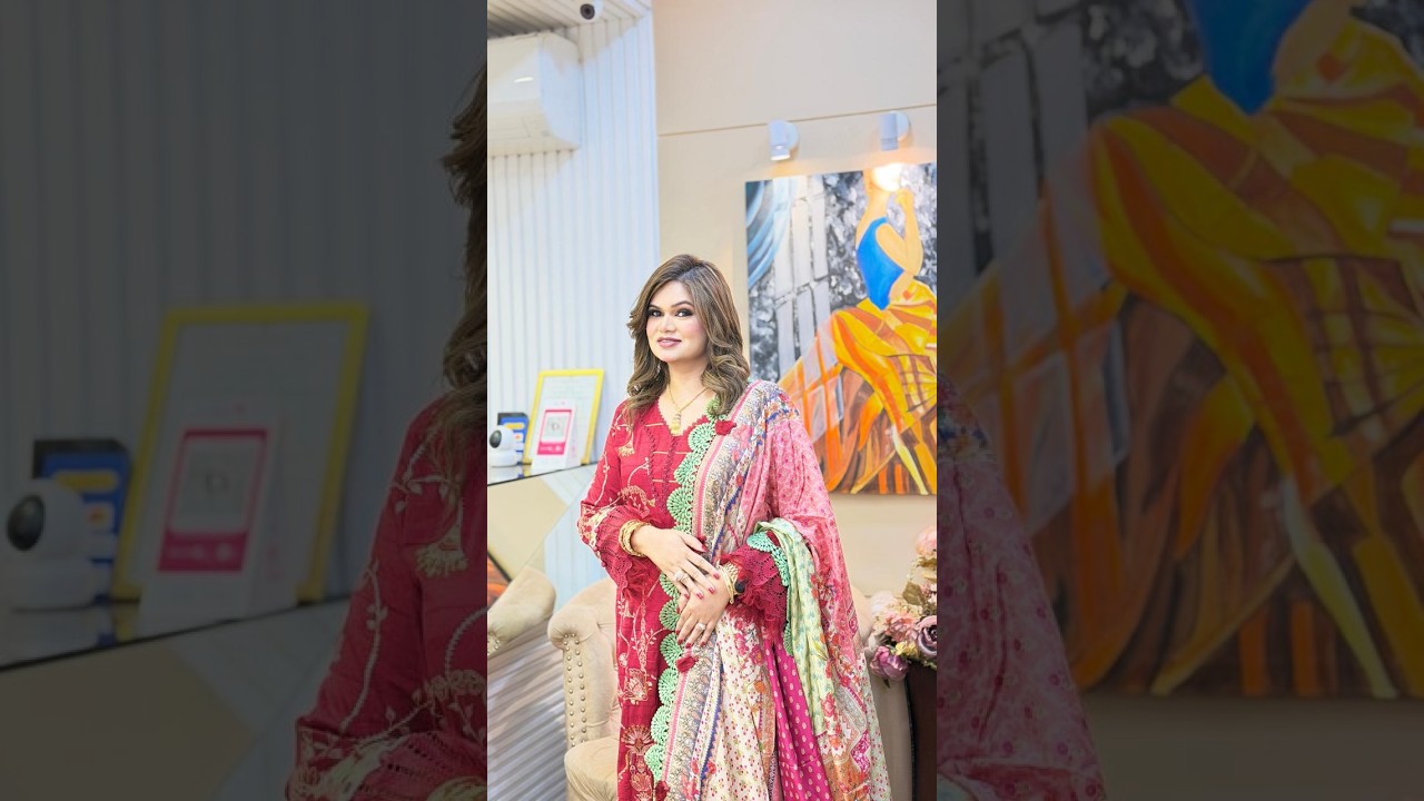 Коллекция роскошных платьев из хлопка от Фарах Талиб Азиз, 2026 год 😍 #пакистанскиеплатья #пакист...