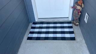 This is the perfect entryway layering mat!!!