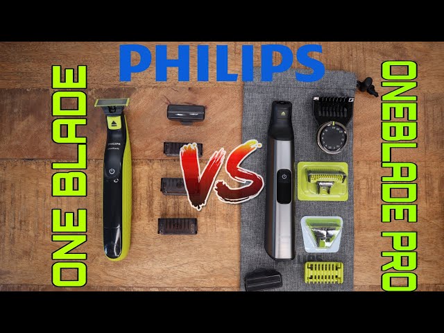 Philips OneBlade VS OneBlade PRO - Quale scegliere? 