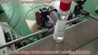 Conical Shape Bottle Automatic Labeling Machine ALM-21200