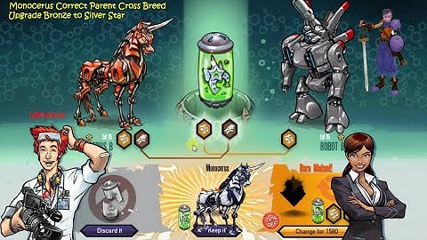 Monocerus Correct Parent Cross Breed - Upgrade Bronze to Silver Star