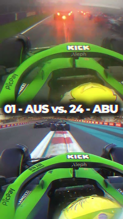 Primeira vs. Última - Largadas de Bortoleto