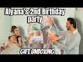 Alyana S 2nd Grand Birthday Party Gift Unboxing Kon Kon Aya Alyana S 2nd Grand Birthday Party Gift Unboxing Kon Kon Aya