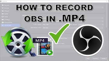 Hoe OBS in MP4 op te nemen