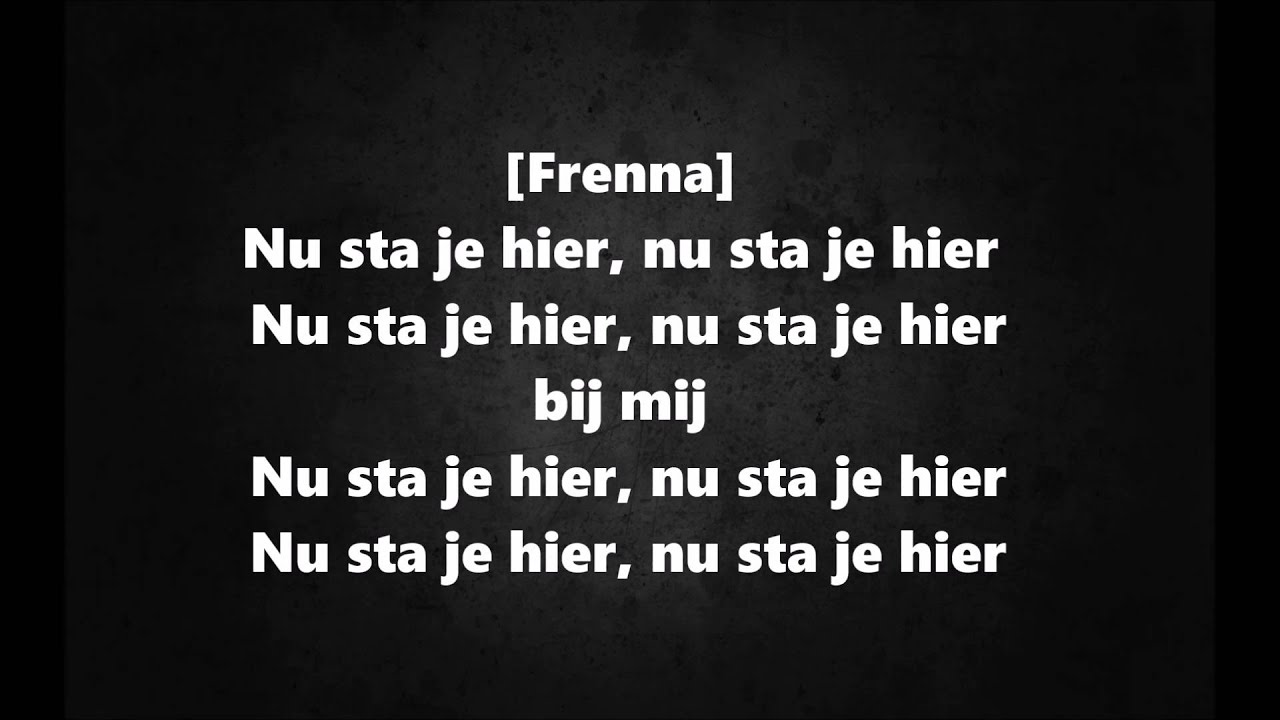 SFB - Nu Sta Je Hier ft. Broederliefde & Ronnie Flex (prod. Spanker)