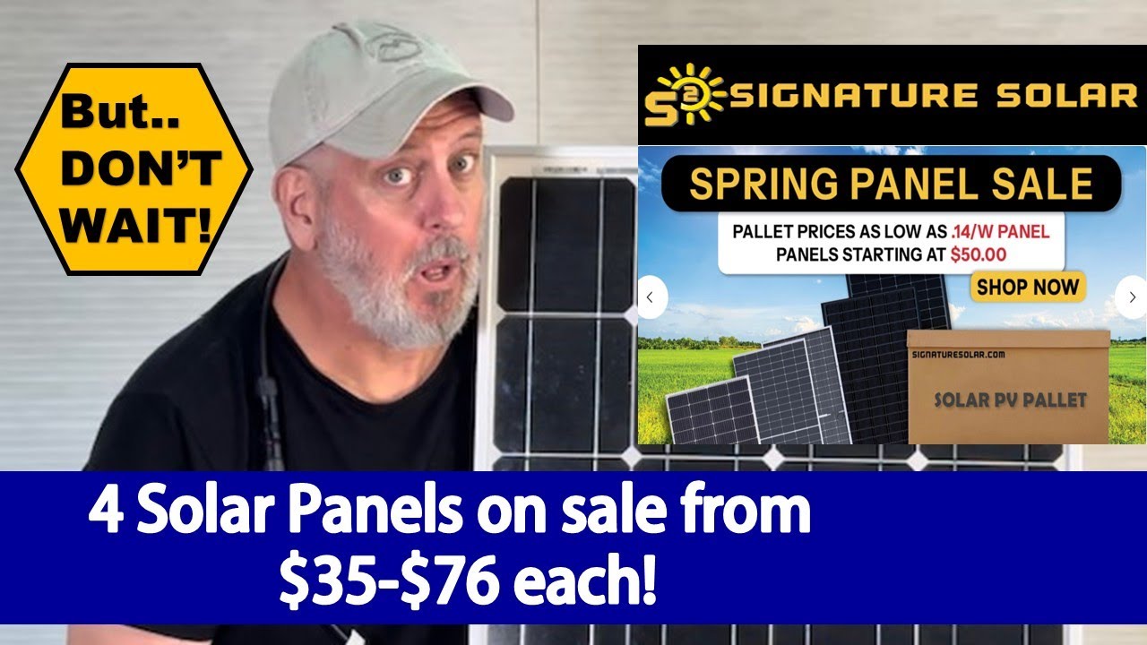 Last chance for DIY solar panel deals!