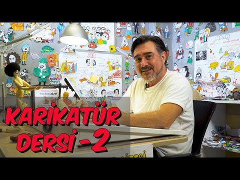 Yaz Okulu: Karikatür Dersi - 2 (Tankut Çizimi)